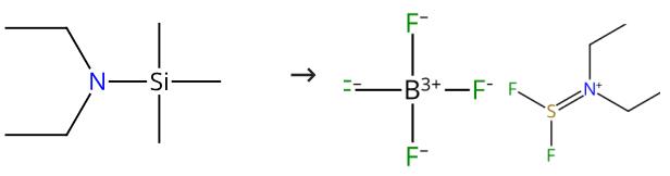 图1 DAST氟硼酸盐的合成路线