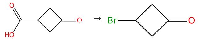 图1 3-溴环丁烷酮的合成路线