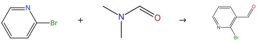 图1 2-溴-3-吡啶甲醛的合成路线