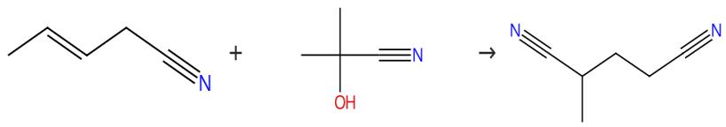 图1 甲基戊二腈的合成路线