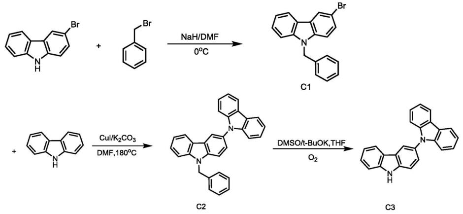 3,9'-联咔唑合成路线