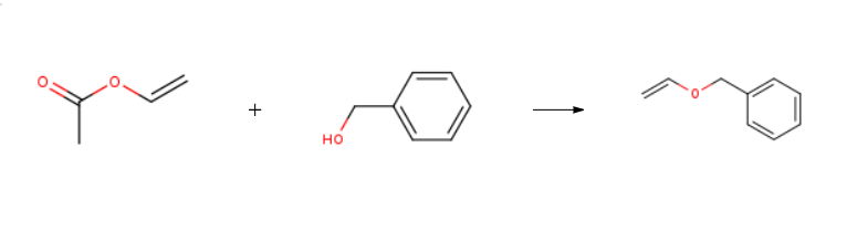 Benzyl vinyl ether synthesis
