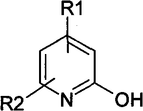 2-羟基吡啶类化合物的结构通式