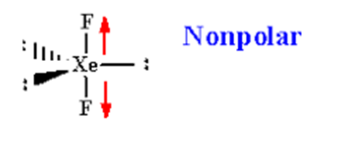 13709-36-9 XeF2 polaritypolarity of XeF2