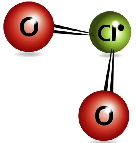 10049-04-4 Chlorine dioxidePolarity of Clo2