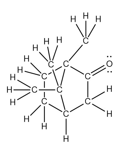 76-22-2 Camphorchemical propertyLewis structure