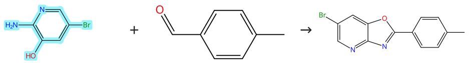 2-氨基-3-羟基-5-溴吡啶的缩合反应