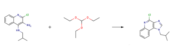 4-Chloro-1-(2-methylpropyl)-1H-imidazo[4,5-c]quinoline synthesis