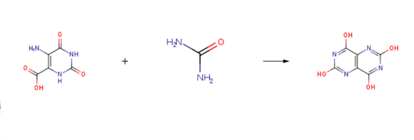 2,4,6,8-Tetrahydroxy-Pyrimido-(5,4D)Pyrimidine synthesis