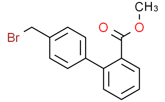 4'-溴甲基-2-甲酸甲酯联苯的合成