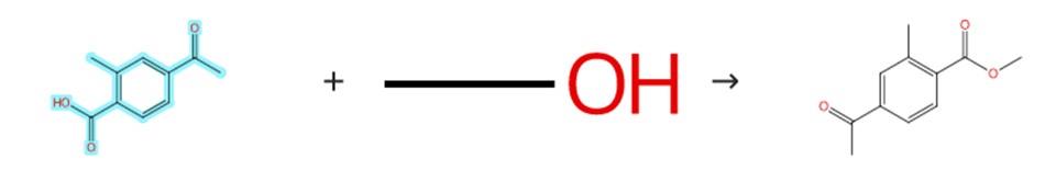 2-甲基-4-乙酰基苯甲酸的酯化反应