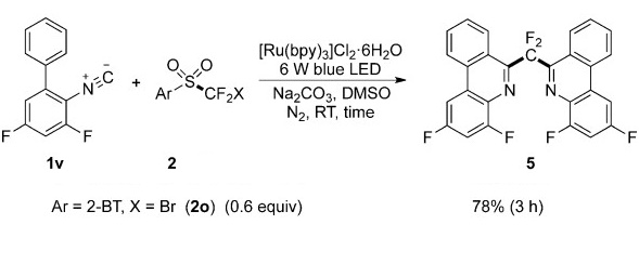 2-((bromodifluoromethyl)sulfonyl)benzo[d]thiazole