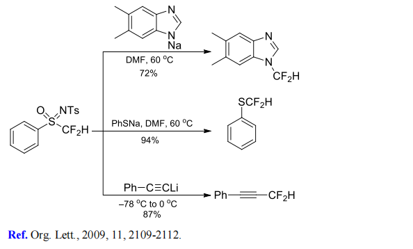 Benzenesulfonamide, N-[(difluoromethyl)oxidophenyl-λ4-sulfanylidene]-4-methyl-