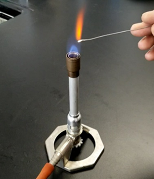 Calcium chloride flame color