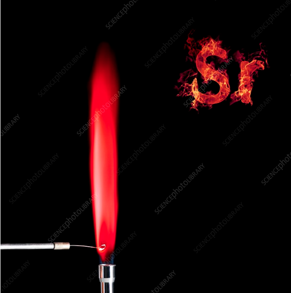 10476-85-4 SrCl2Strontium chlorideFlame teststrontiumred