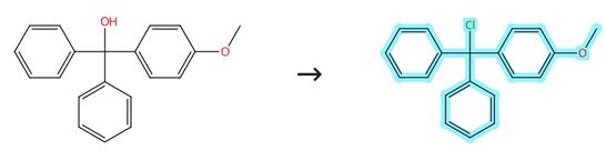 4-甲氧基三苯基氯甲烷的制备方法