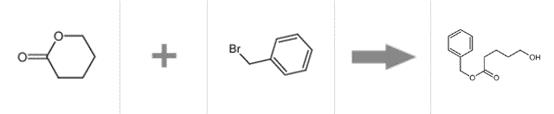 5-羟基戊酸苄酯的合成反应式.png