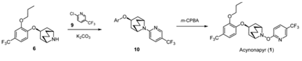 (1R,3r,5S)-3-[2-propoxy-4-(trifluoromethyl)phenoxy]-9-{[5-(trifluoromethyl)pyridin-2-yl]oxy}-9-azabicyclo[3.3.1]nonane