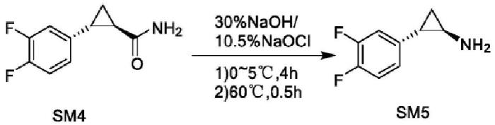 (1R,2S)-REL-2-(3,4-二氟苯基)环丙胺盐酸盐的合成步骤三.png