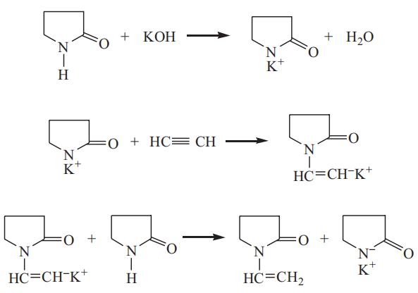 88-12-0 N-Vinyl-2-pyrrolidoneNVPSynthesis method