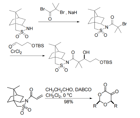 樟脑磺酸手性辅助剂反应