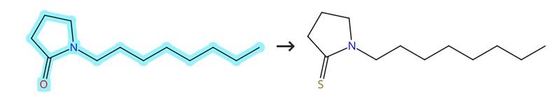 N-辛基吡咯烷酮的化学转化