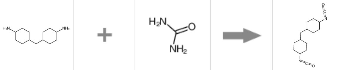 图1 4,4-二异氰酸酯二环己基甲烷的合成反应式.png