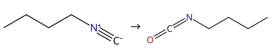 Fig. 1 The synthesis route of Butyl isocyanate