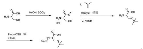 FMOC-O-叔丁基-L-丝氨酸的制备-2.jpg