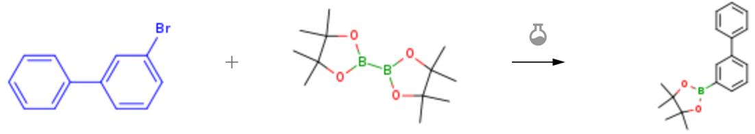 3-溴联苯的硼化反应