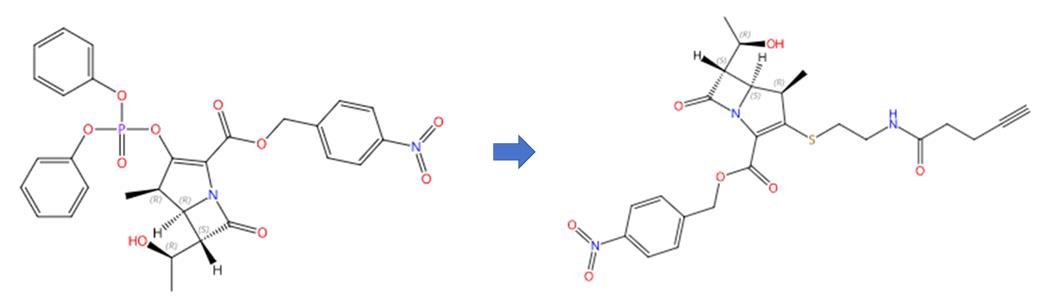 杂氮双环磷酸酯参与的亲核取代反应