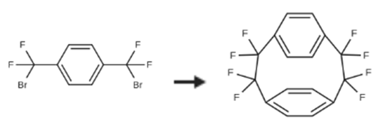 1,1,2,2,9,9,10,10-Octafluoro[2.2]paracyclophane synthesis
