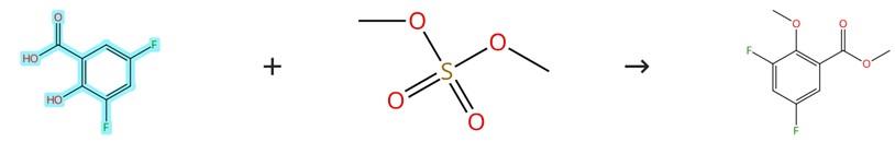 3,5-二氟-2-羟基苯甲酸的酯化反应