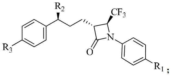 一种依泽替米贝类似物及其制备方法 