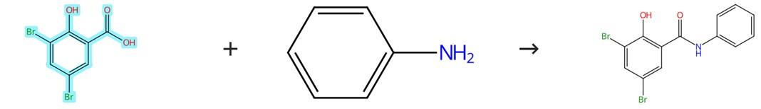 3,5-二溴水杨酸的酰胺化反应