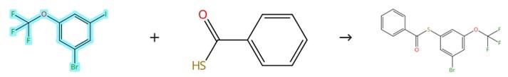 1-溴-3-碘-5-三氟甲氧基苯的偶联反应