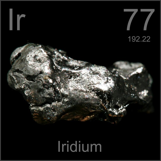 7439-88-5 Iridiumextraterrestrialvolcanic