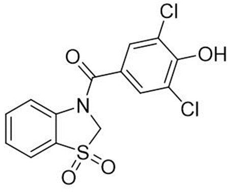 3-(3,5-二氯-4-羟基苯甲酰基)-1,1-二氧代-2,3-二氢-1,3-苯并噻唑的药效活性与临床应用