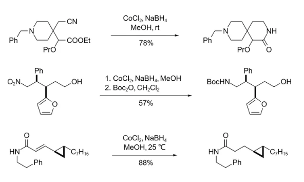 氯化钴参与的反应1