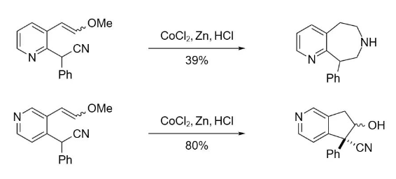 氯化钴参与的反应2