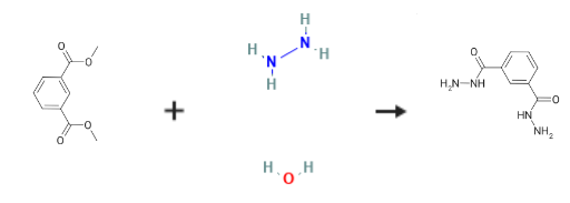 Isophthalic dihydrazide synthesis