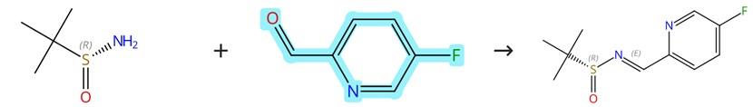 5-氟吡啶-2-醛和胺的缩合反应