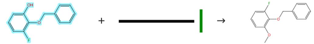 2-苄氧基-3-氟苯酚的甲基化反应