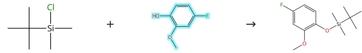 4-氟-2-甲氧基苯酚的硅醚化反应