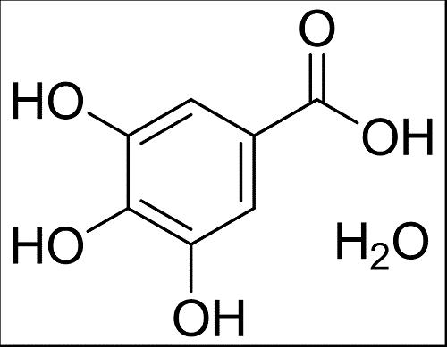 Fig1.Constitutional formula of gallic acid