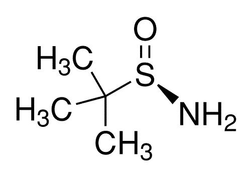 Fig1.Constitutional formula of (R)-(+)-2-Methyl-2-propanesulfinamide