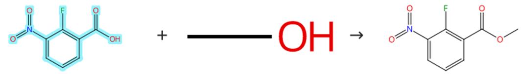 2-氟-3-硝基苯甲酸的酯化反应