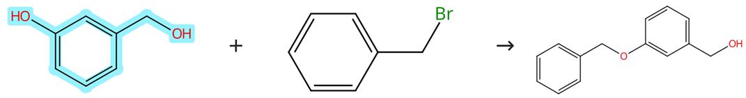 3-羟基苯甲醇的醚化反应