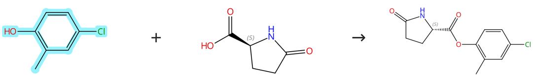 4-氯-2-甲基苯酚的酯化反应