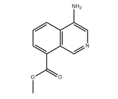 4-氨基异喹啉-8-甲酸甲酯的合成